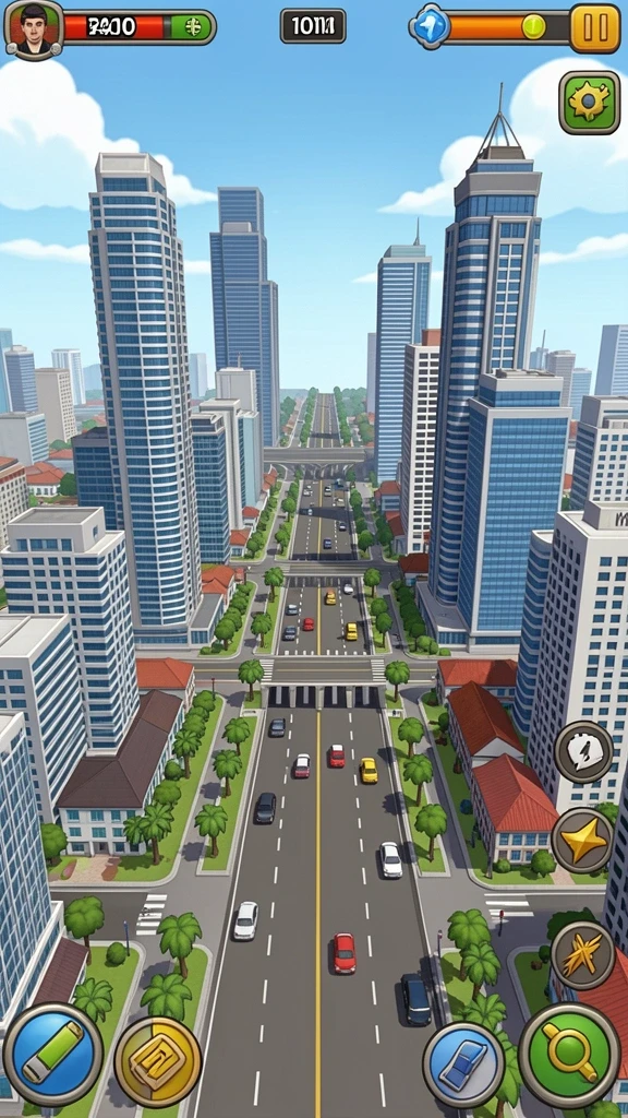 Fitur multiplayer yang memungkinkan bermain dengan teman.