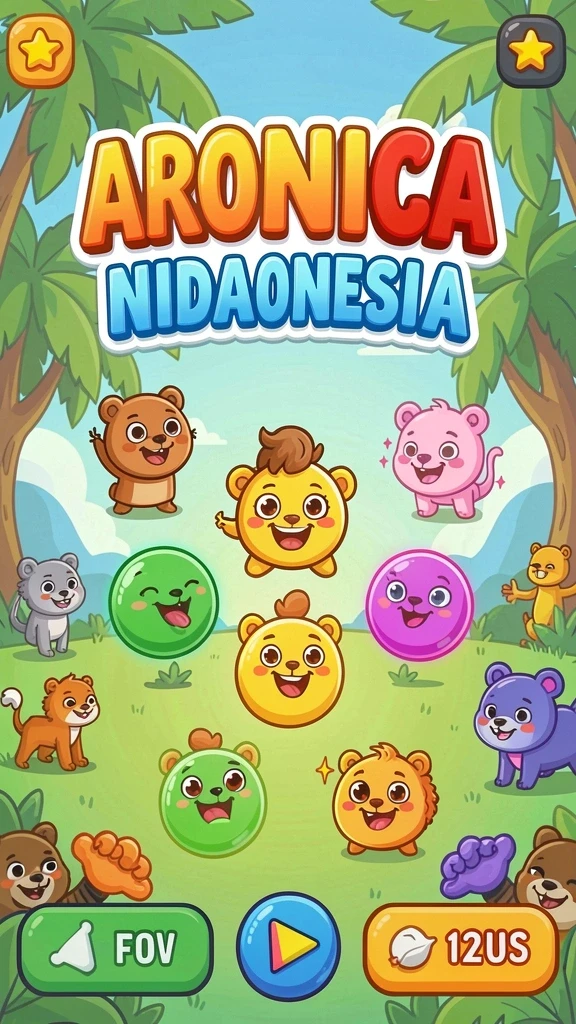 Tampilan menu utama yang intuitif dan menarik.