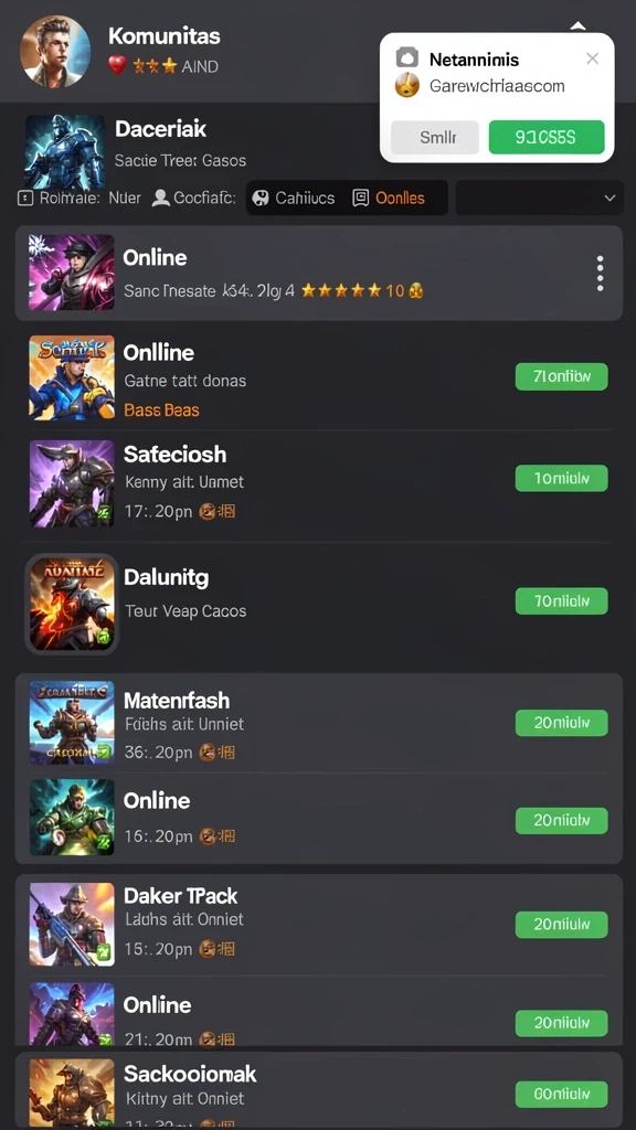 Navigasi gameplay yang mulus dan responsif.