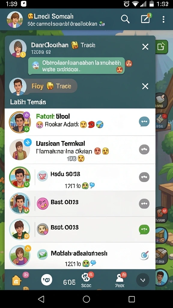 Tampilan antarmuka yang user-friendly.