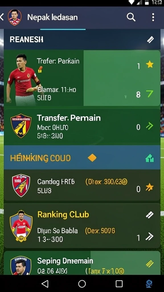 Tampilan antarmuka yang menarik dan sederhana.