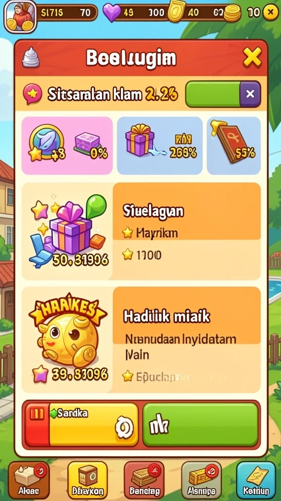 Tampilan antarmuka yang menarik dan mudah digunakan.