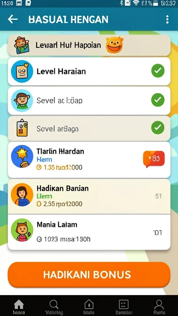 Fitur permainan interaktif yang membuat ketagihan.