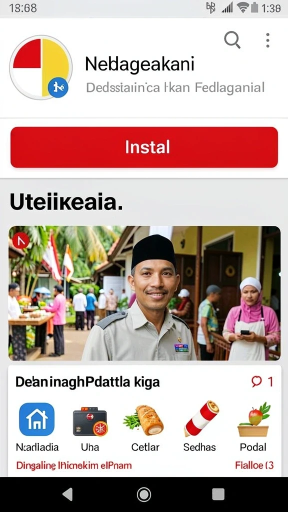 Tampilan antarmuka pengguna yang menarik dan mudah digunakan.