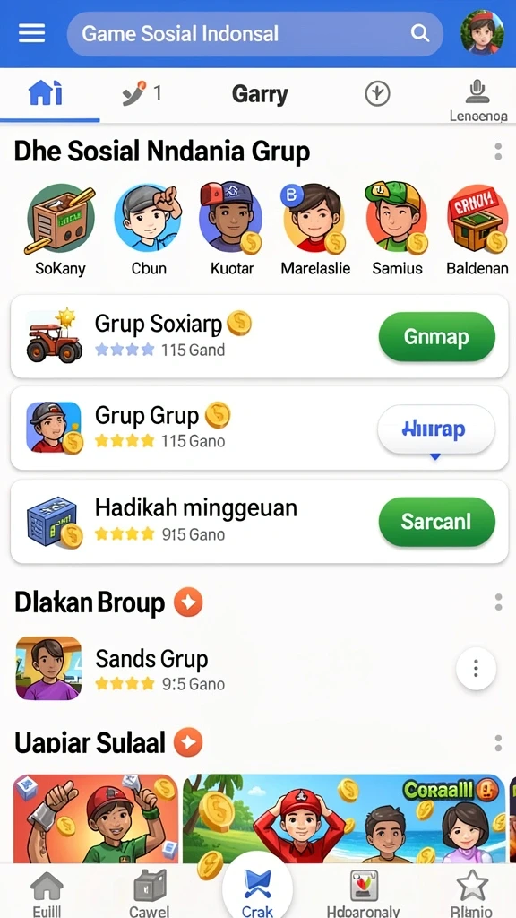Tampilan antarmuka yang user-friendly dan menarik.