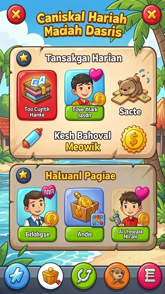 Beragam jenis permainan yang siap menantang anda.