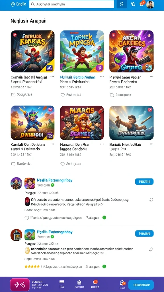Tangkapan layar IDAGAME menunjukkan gameplay yang menarik.