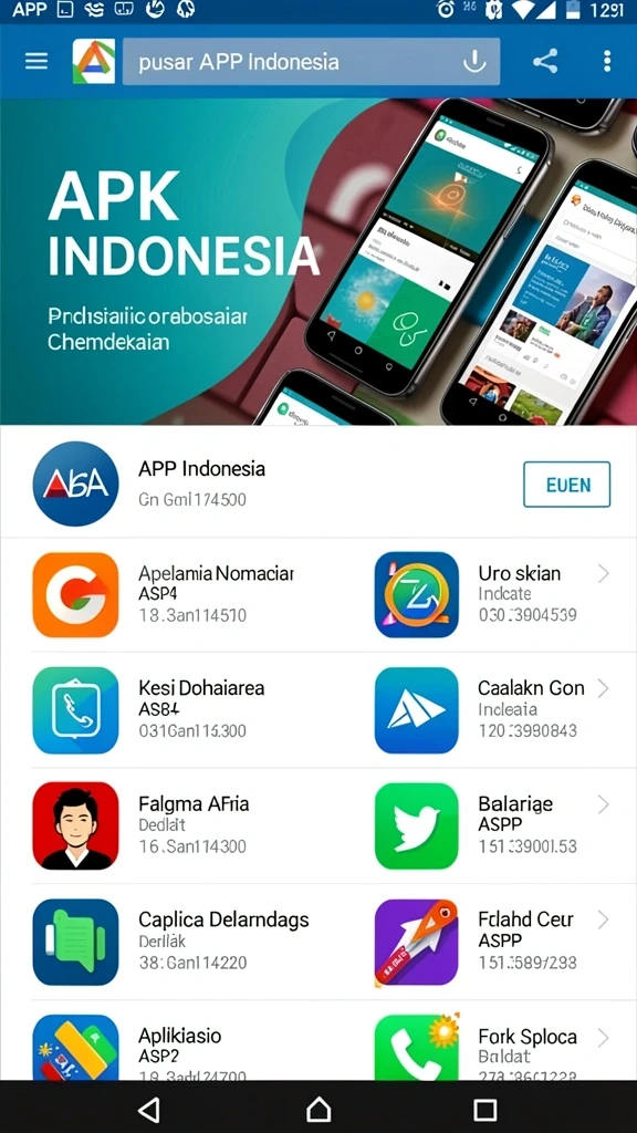 Tampilan antarmuka yang user-friendly.