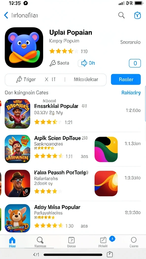 Fitur leaderboard untuk bersaing dengan teman.