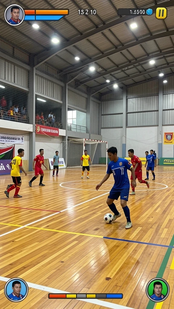 Tampilan antarmuka yang modern dan menarik.