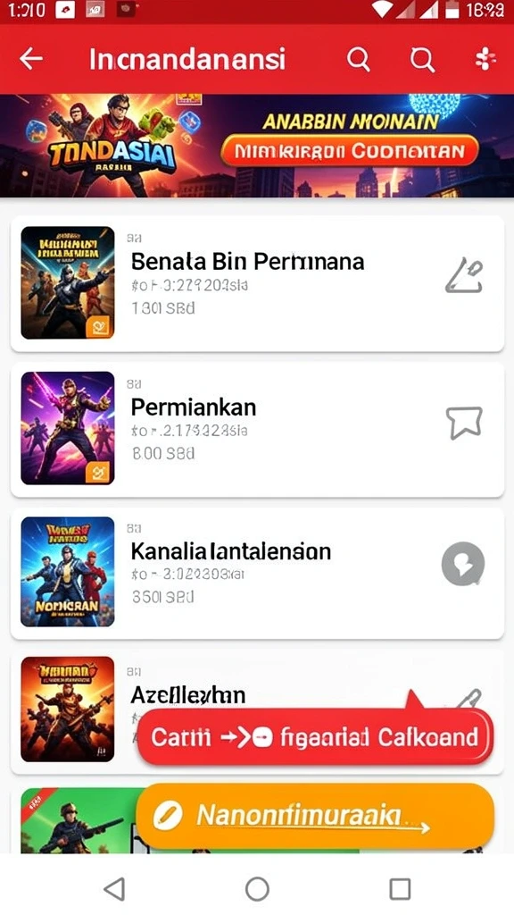 Tampilan antarmuka yang menarik dan mudah digunakan.