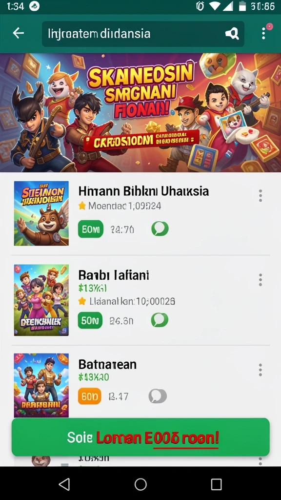 Tampilan antarmuka yang intuitif dan mudah dipahami.