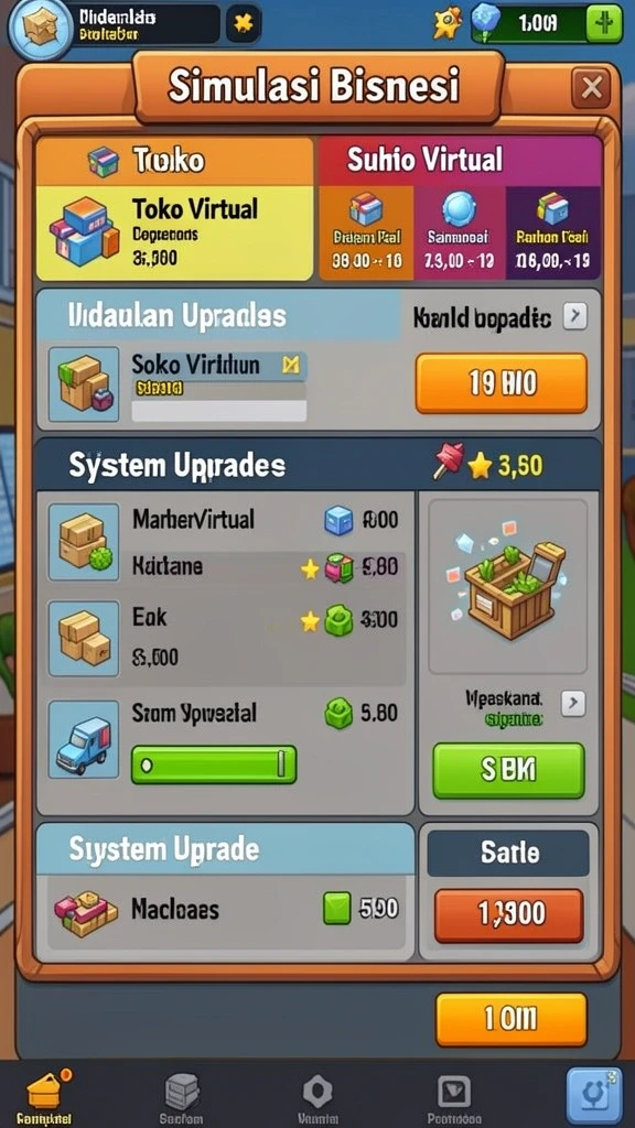 Beragam mode permainan untuk dijelajahi.