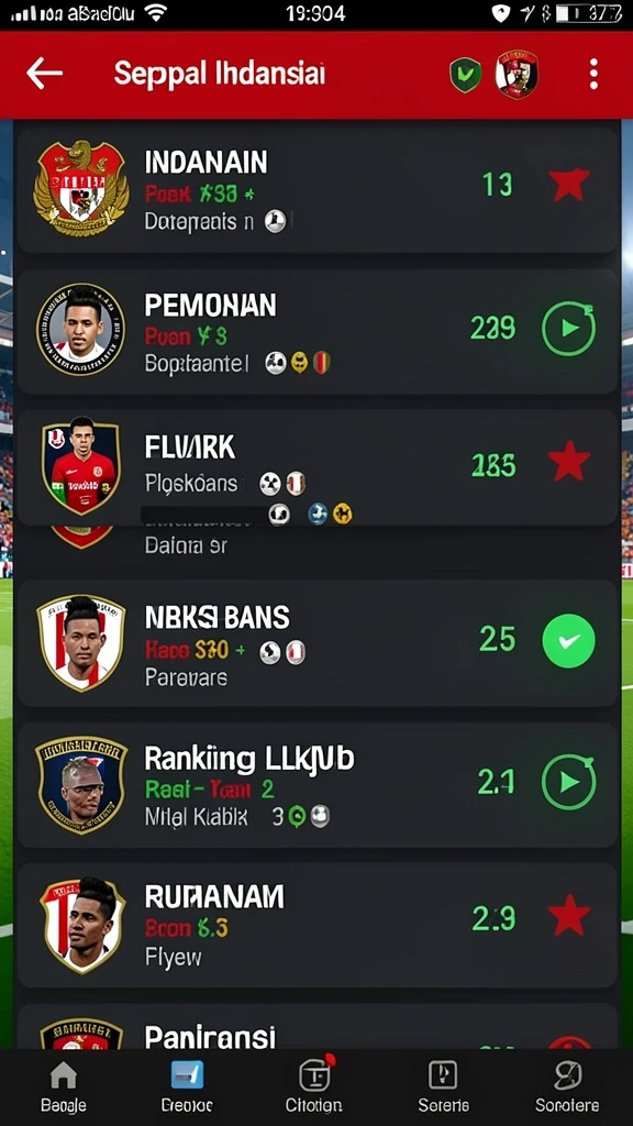 Tampilan awal aplikasi MESIRTOTO yang menawan.