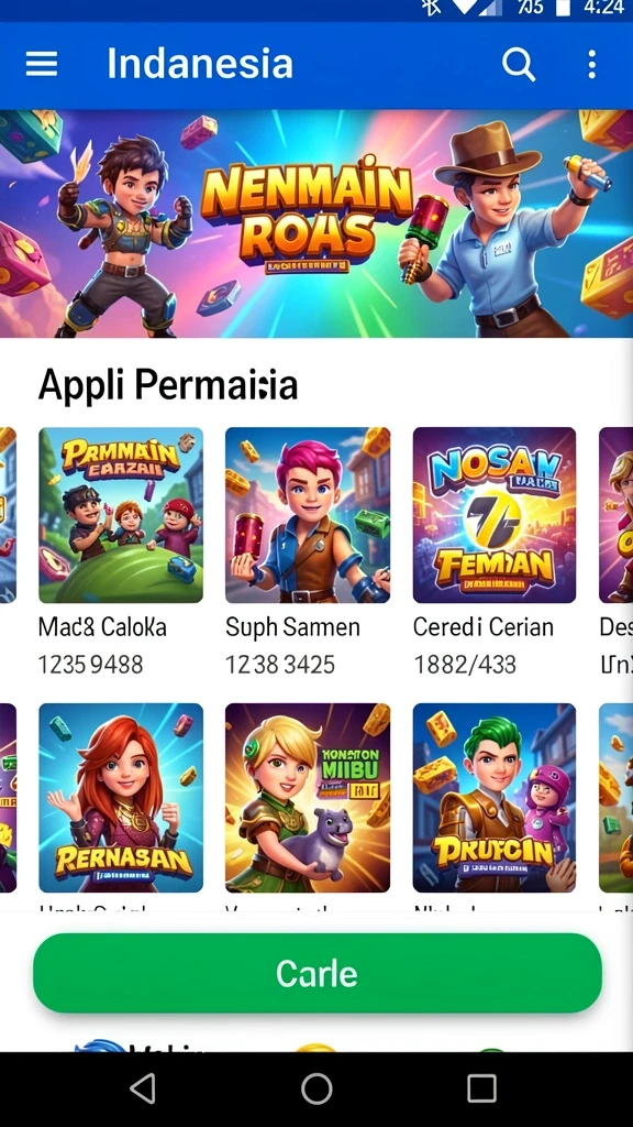 Beragam pilihan permainan yang mengasyikkan.