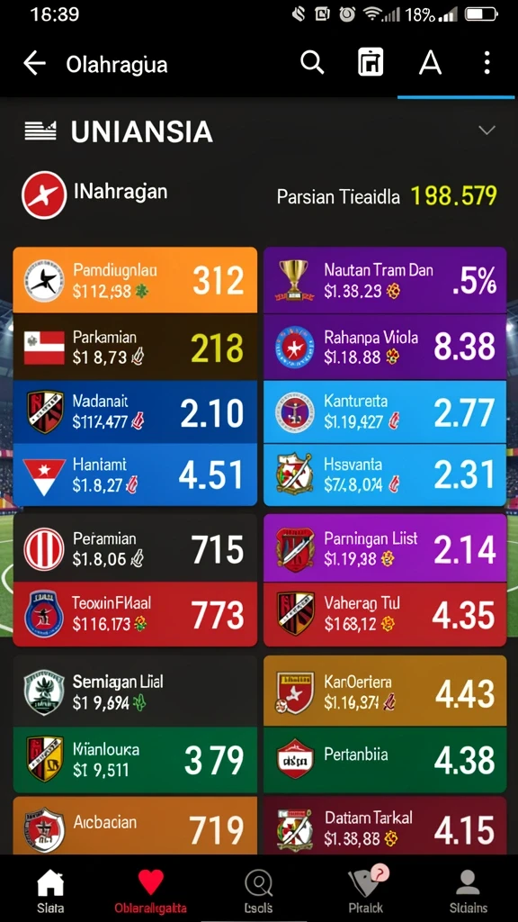 Karakter unik yang dapat dipilih sesuai keinginan.