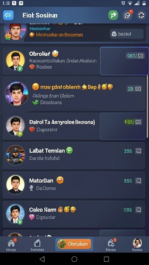Pengalaman bermain yang seru dan mendebarkan.