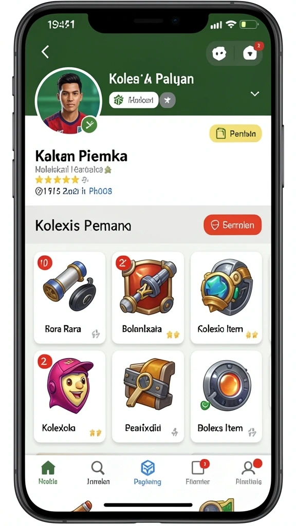 Karakter yang bisa dipilih dengan kemampuan unik.