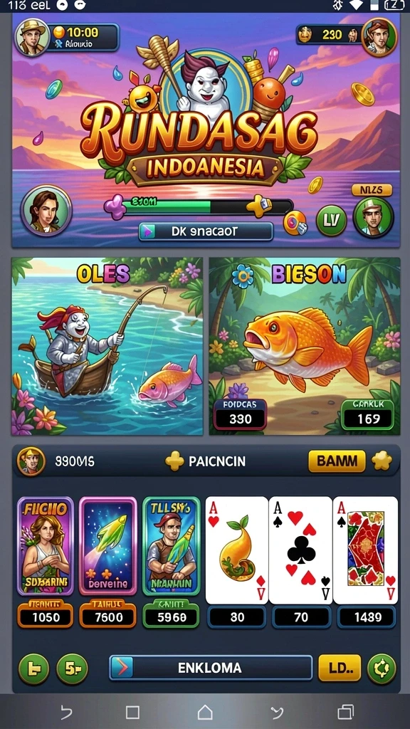 Screenshot level baru yang diperkenalkan dalam pembaruan terkini.