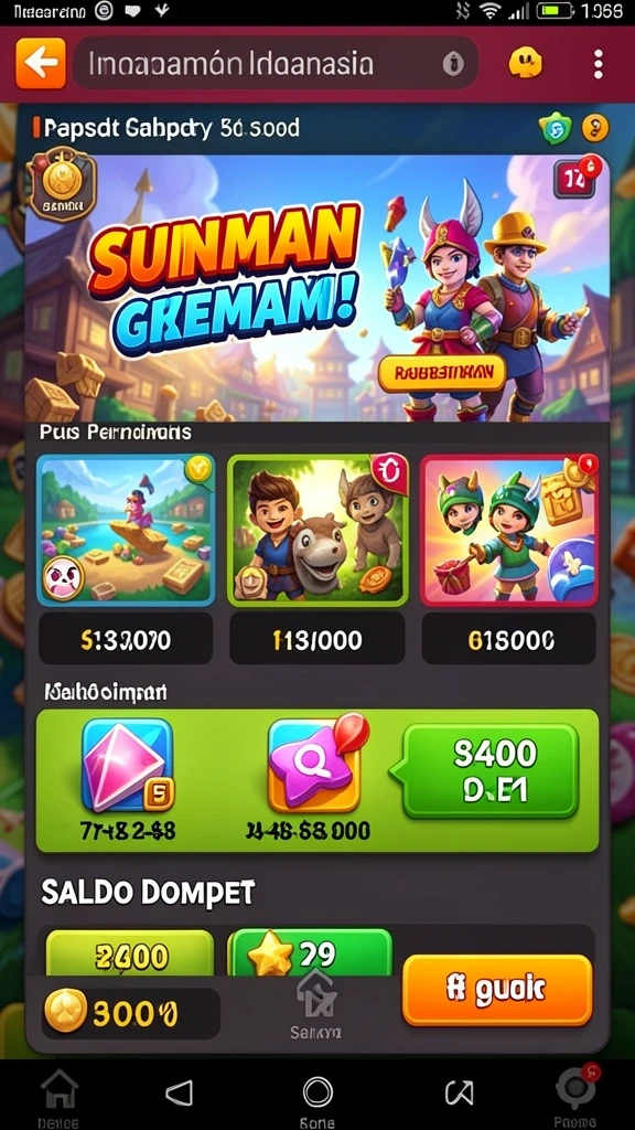 Beragam mode permainan yang seru untuk semua pemain.