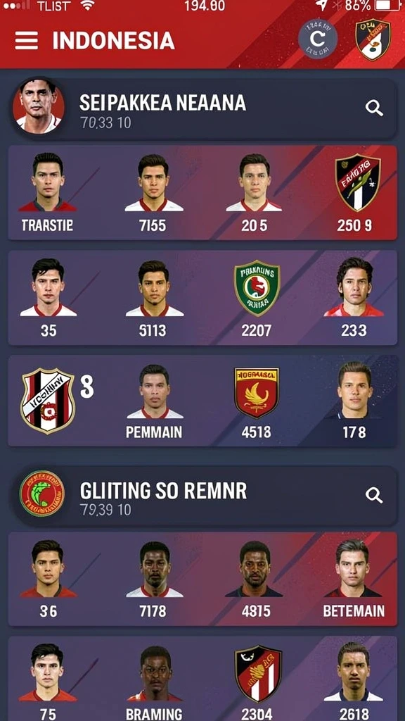 Tampilan awal permainan yang menarik dan intuitif.