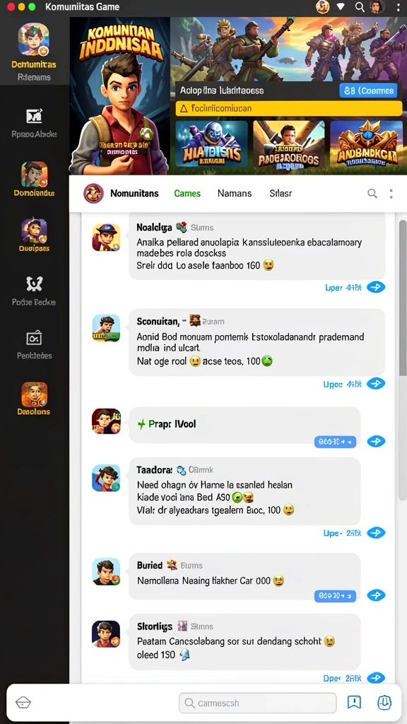 Tampilan antarmuka aplikasi yang modern dan menarik.