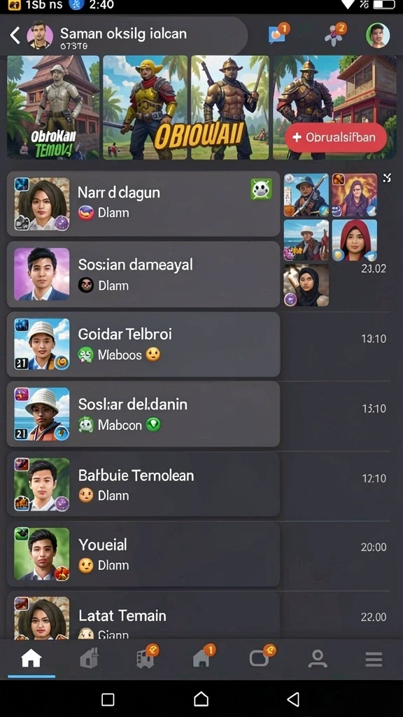 Bonus harian yang menggugah selera pemain.