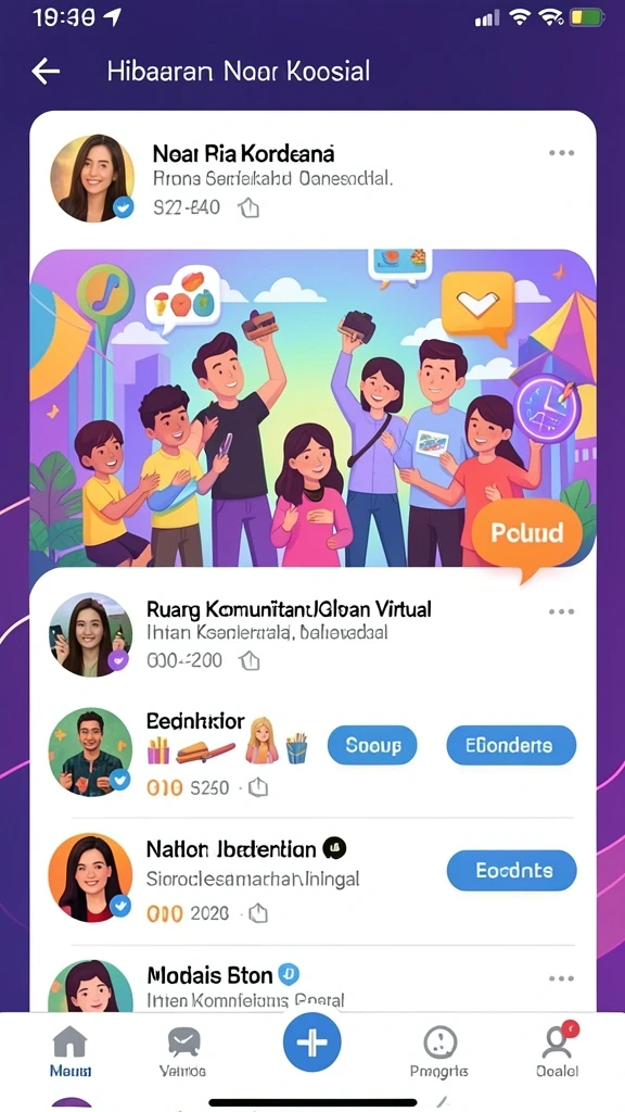 Tampilan antarmuka yang modern dan menarik.