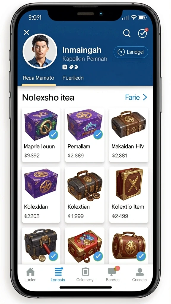 Tampilan antarmuka elegan dan user-friendly.