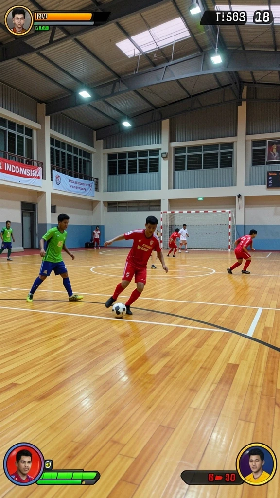 Tampilan utama SUPER33 dengan desain yang menarik.