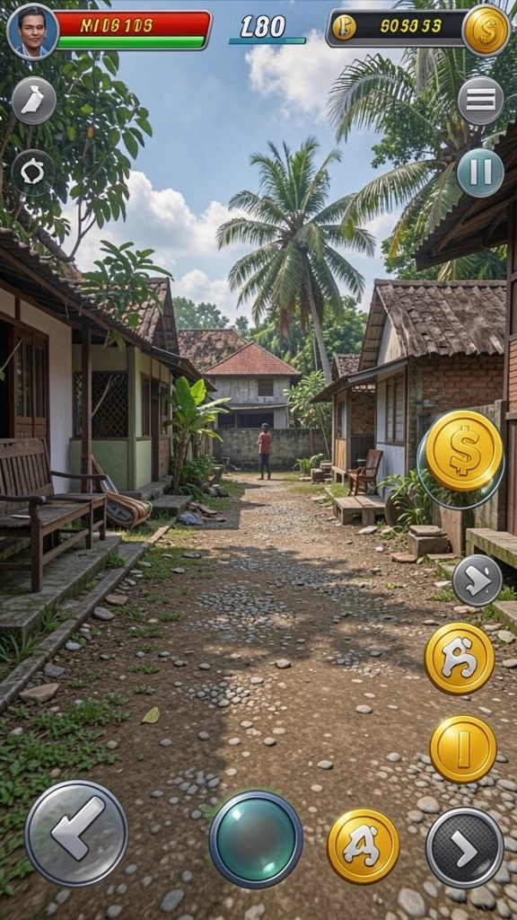 Screenshot permainan slot dengan grafis memukau.