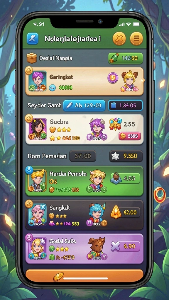 Screenshot menunjukkan grafis yang mengagumkan.